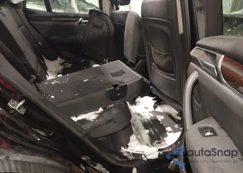 2017 BMW X3 xDrive28I from USA, damaged, VIN 5UXWX9C33H0T23808